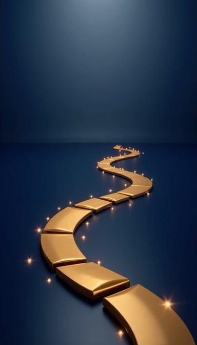 golden-spiral-path-stockcake